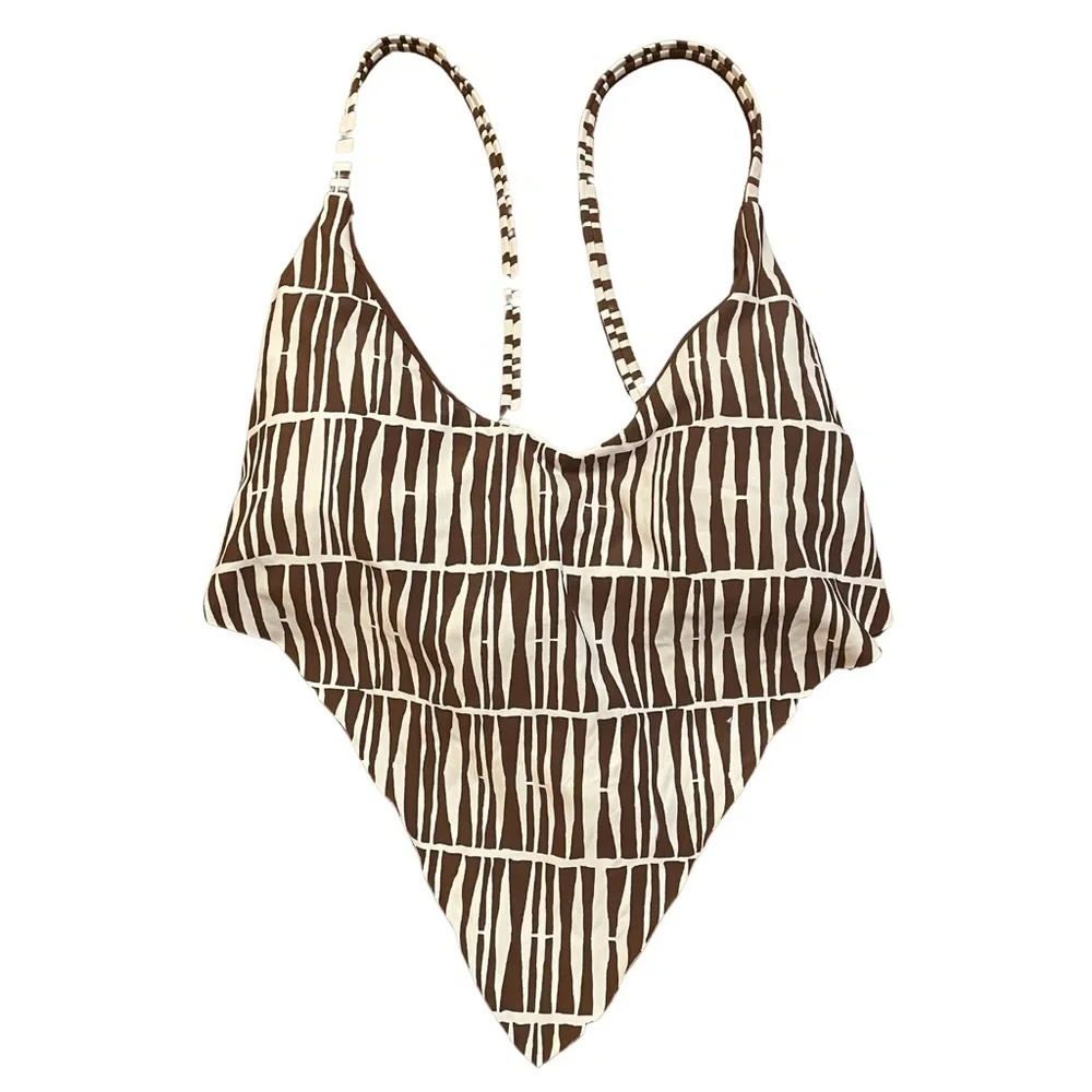 NWT Basta Tie Front Wear-2-Ways Bikini Top Sz. XS